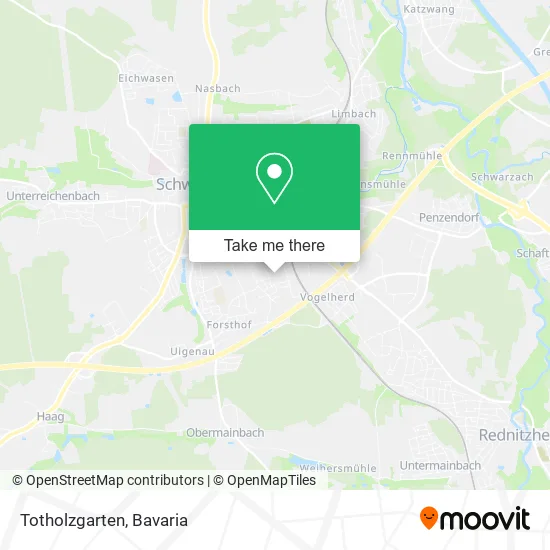 Карта Totholzgarten