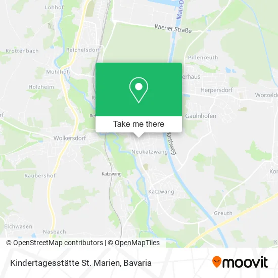 Карта Kindertagesstätte St. Marien