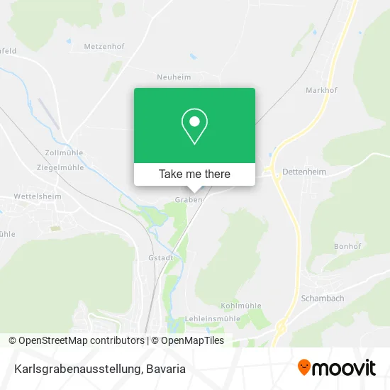 Карта Karlsgrabenausstellung