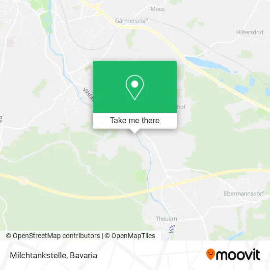 Карта Milchtankstelle