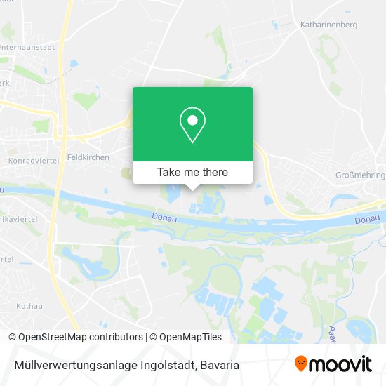 Müllverwertungsanlage Ingolstadt map