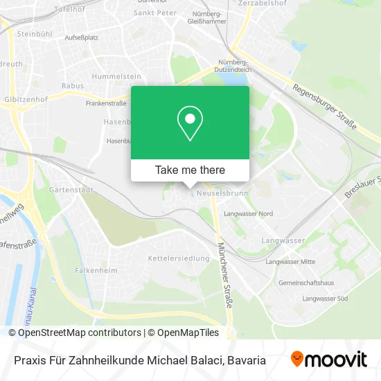 Карта Praxis Für Zahnheilkunde Michael Balaci