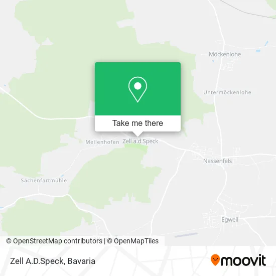 Карта Zell A.D.Speck