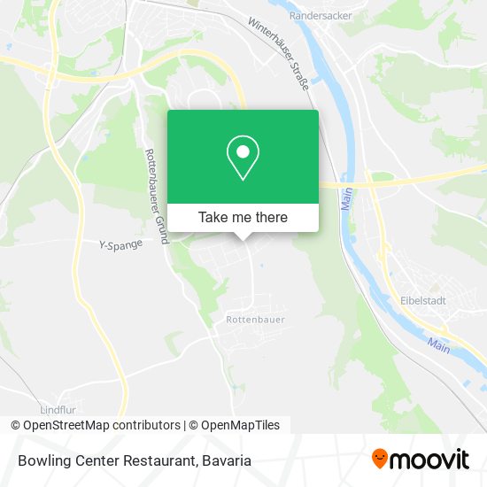 Bowling Center Restaurant map