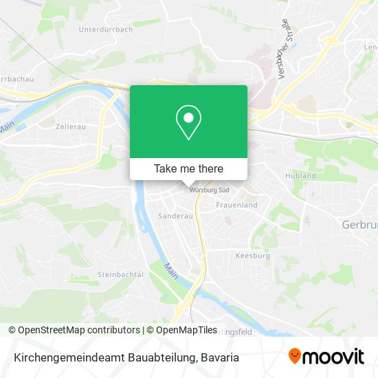 Kirchengemeindeamt Bauabteilung map