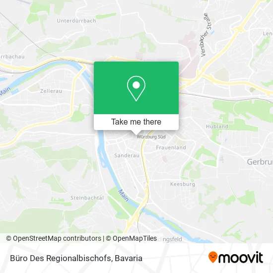 Карта Büro Des Regionalbischofs