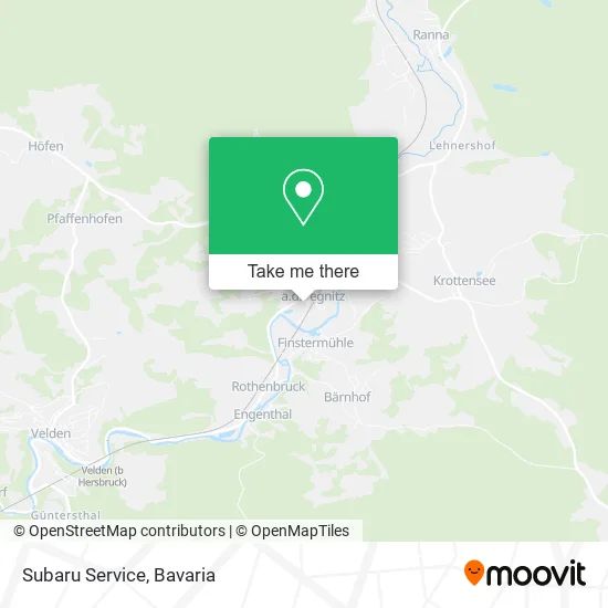 Карта Subaru Service