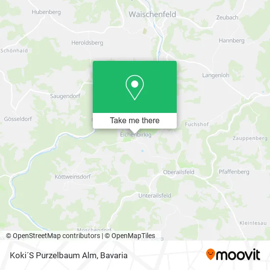 Карта Koki´S Purzelbaum Alm