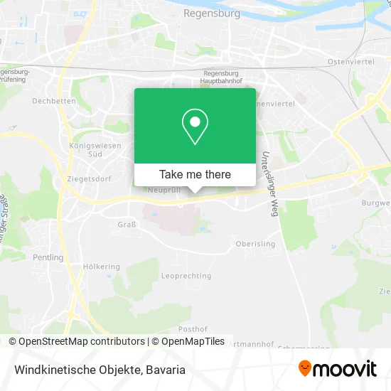 Карта Windkinetische Objekte