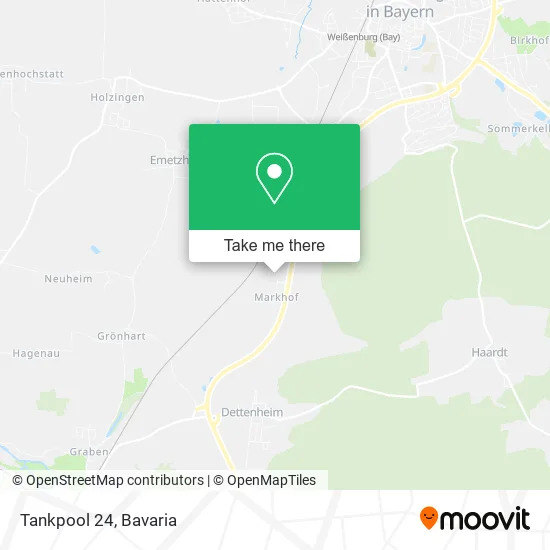 Карта Tankpool 24