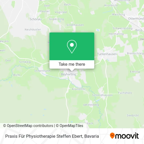 Карта Praxis Für Physiotherapie Steffen Ebert