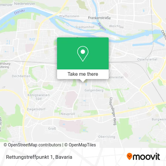 Карта Rettungstreffpunkt 1