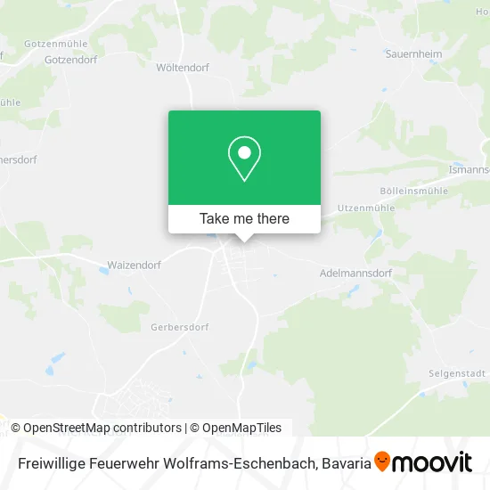 Карта Freiwillige Feuerwehr Wolframs-Eschenbach