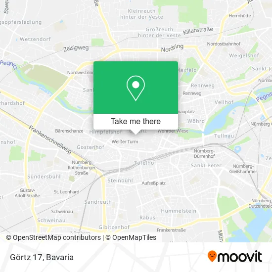 Карта Görtz 17