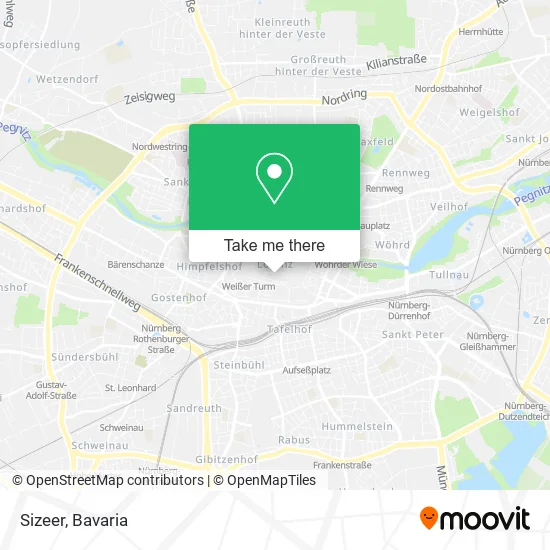Sizeer map