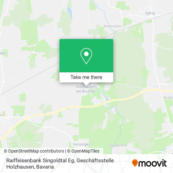 Raiffeisenbank Singoldtal Eg, Geschäftsstelle Holzhausen map