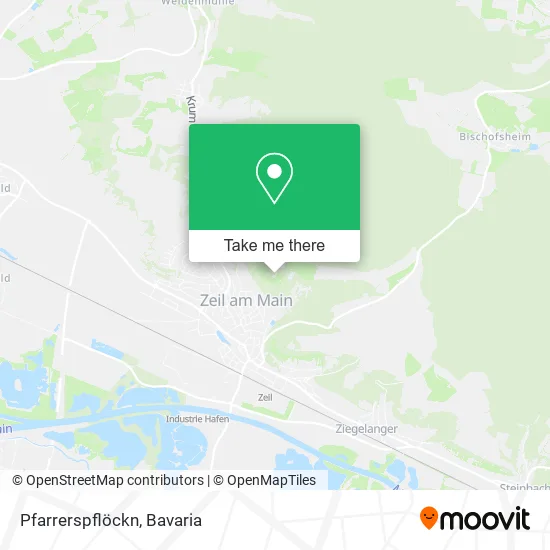 Карта Pfarrerspflöckn