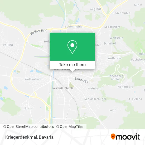 Карта Kriegerdenkmal