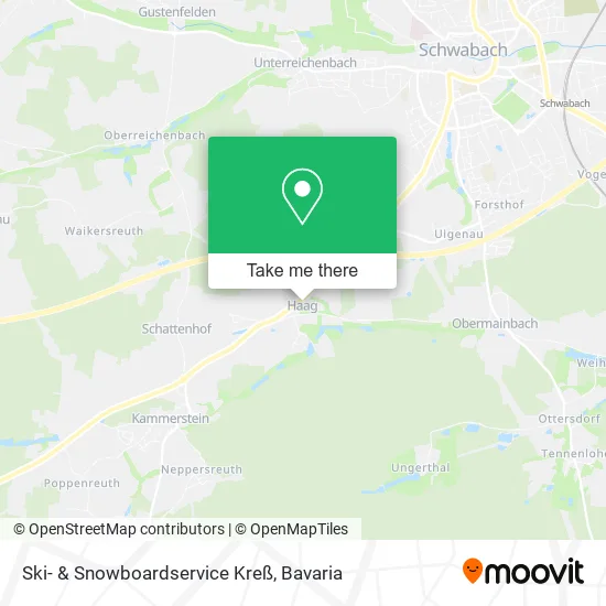 Ski- & Snowboardservice Kreß map