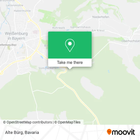 Карта Alte Bürg