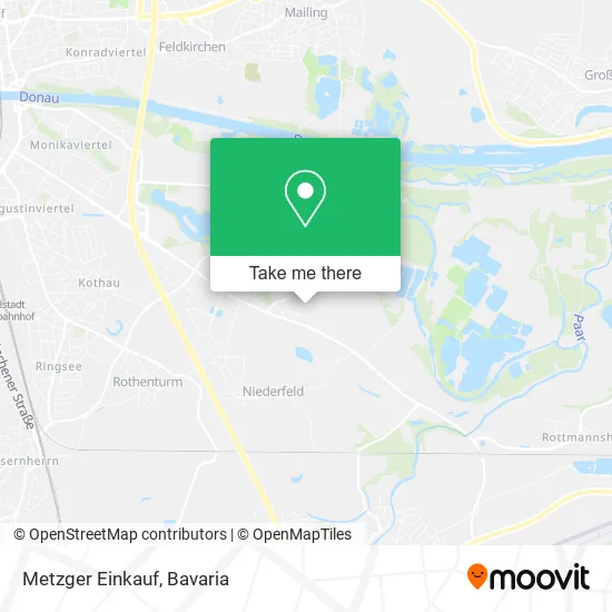Карта Metzger Einkauf