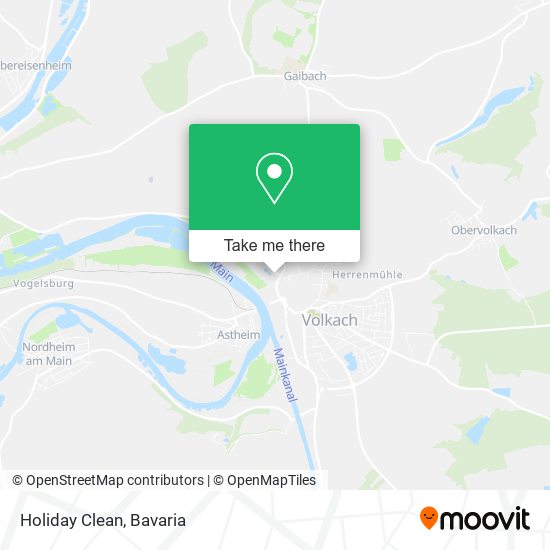 Holiday Clean map