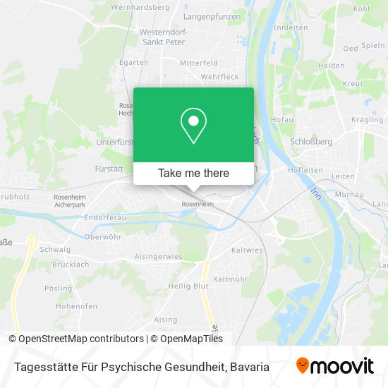 Tagesstätte Für Psychische Gesundheit map