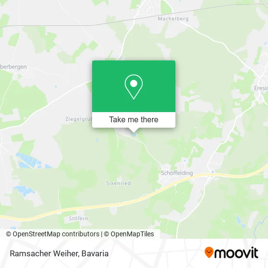 Ramsacher Weiher map