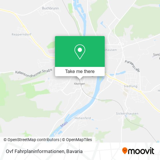 Ovf Fahrplaninformationen map