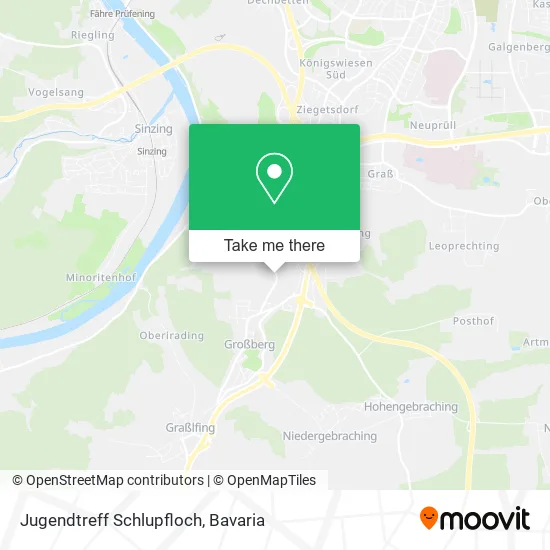 Карта Jugendtreff Schlupfloch