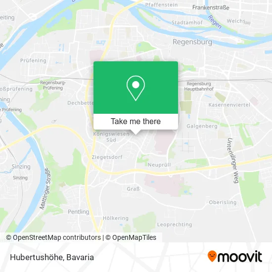 Карта Hubertushöhe