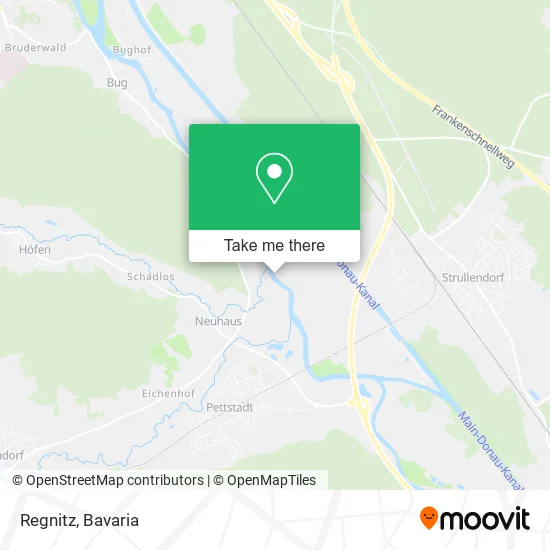 Карта Regnitz