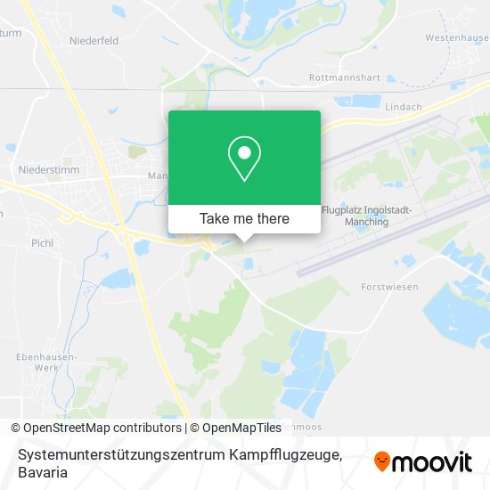 Systemunterstützungszentrum Kampfflugzeuge map