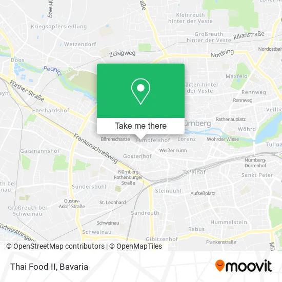 Карта Thai Food II