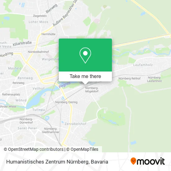 Карта Humanistisches Zentrum Nürnberg
