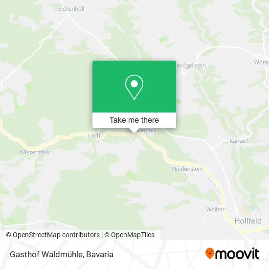 Карта Gasthof Waldmühle