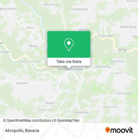 Akropolis map