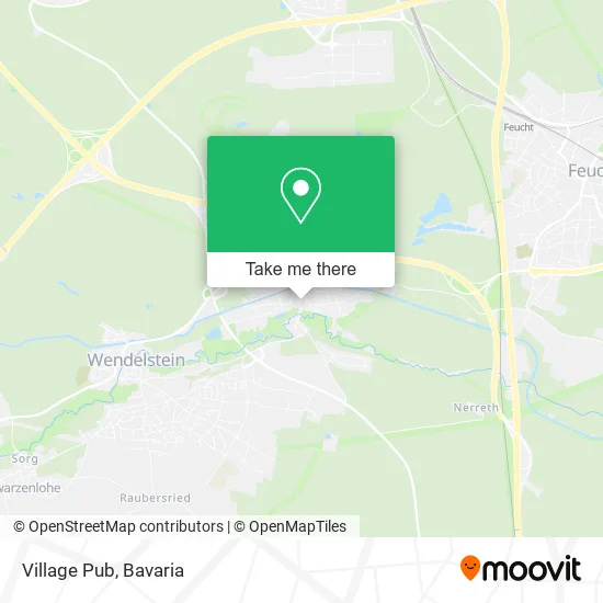 Village Pub map