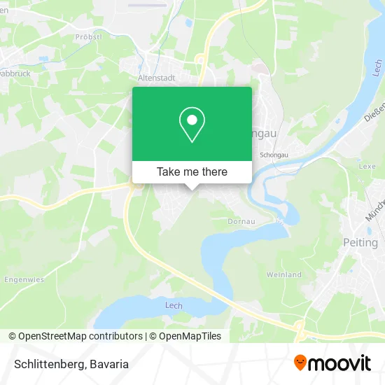 Карта Schlittenberg