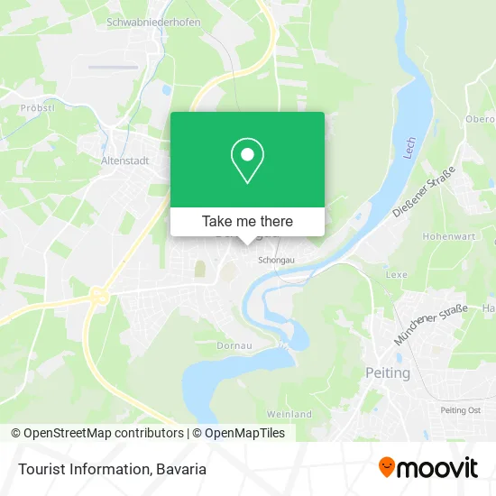 Карта Tourist Information