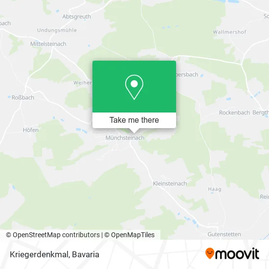 Карта Kriegerdenkmal