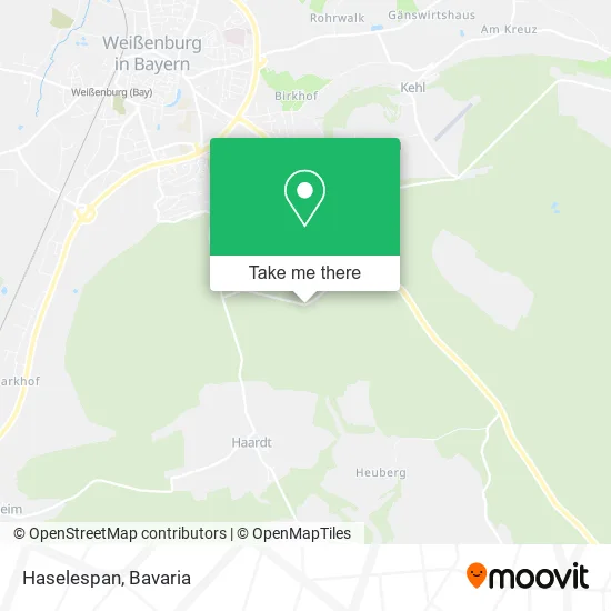 Карта Haselespan