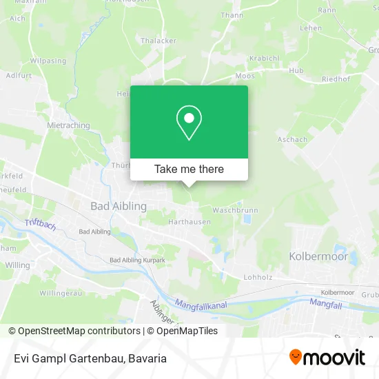 Карта Evi Gampl Gartenbau