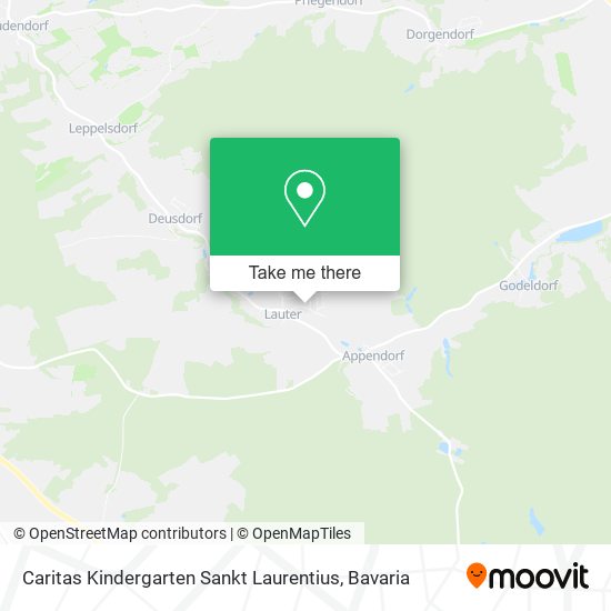 Caritas Kindergarten Sankt Laurentius map