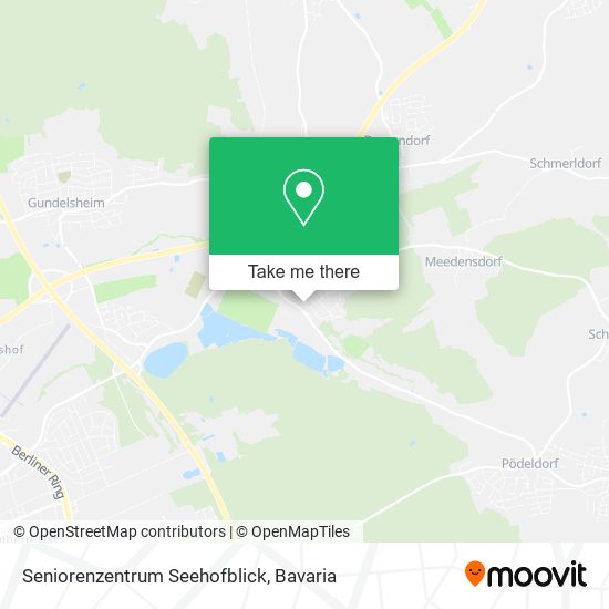 Seniorenzentrum Seehofblick map