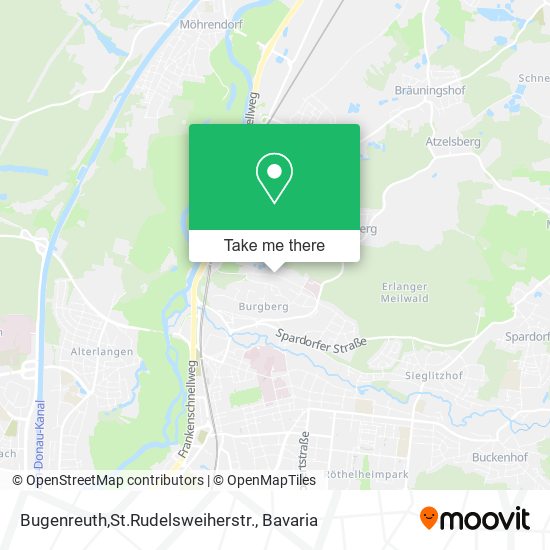 Bugenreuth,St.Rudelsweiherstr. map