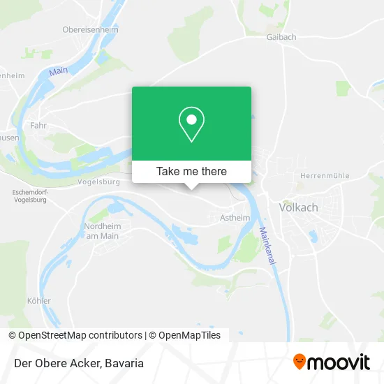 Карта Der Obere Acker