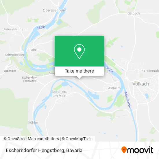 Карта Escherndorfer Hengstberg