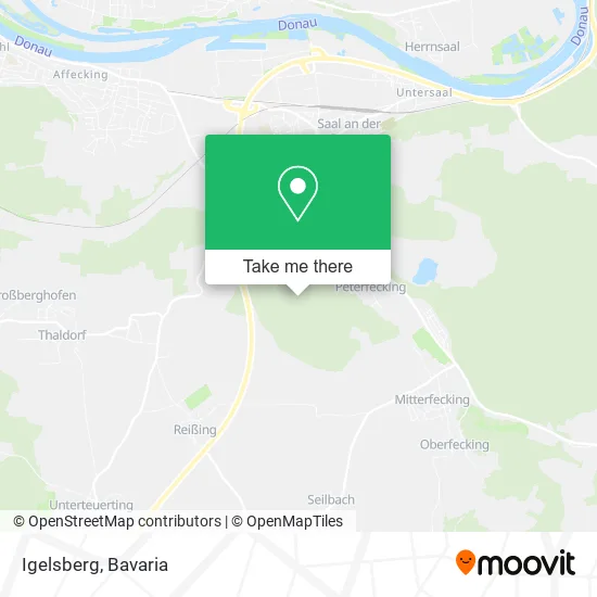 Карта Igelsberg