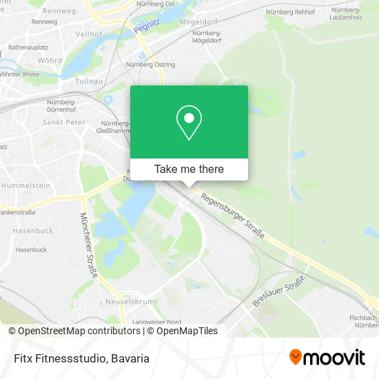 Карта Fitx Fitnessstudio